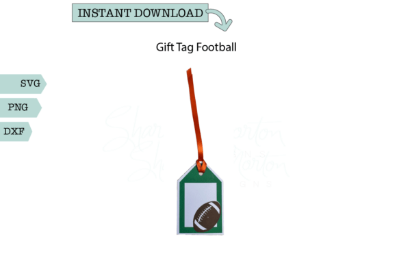 Football Gift Tag: A Graphic Design Review for Crafts & Branding