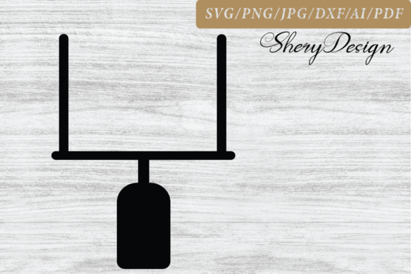 Football Goal SVG Graphics for Crafts & Branding