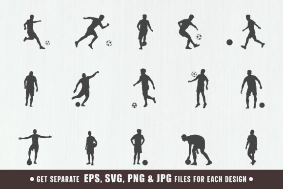 Football Player Svg V02: Graphics for Crafts & Branding