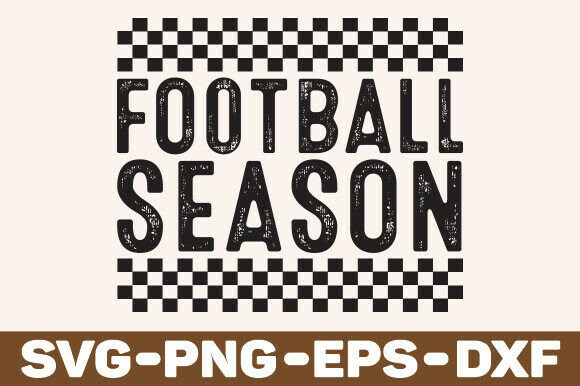 Football Season Graphics for Crafts & Game Day Designs