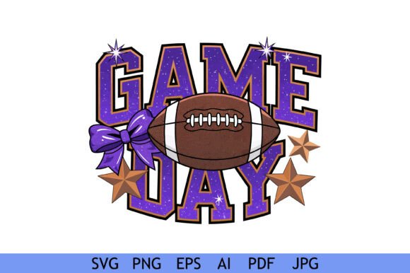 Game Day Football Star Design