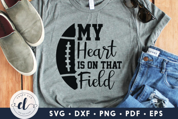 My Heart is on That Field, Football SVG