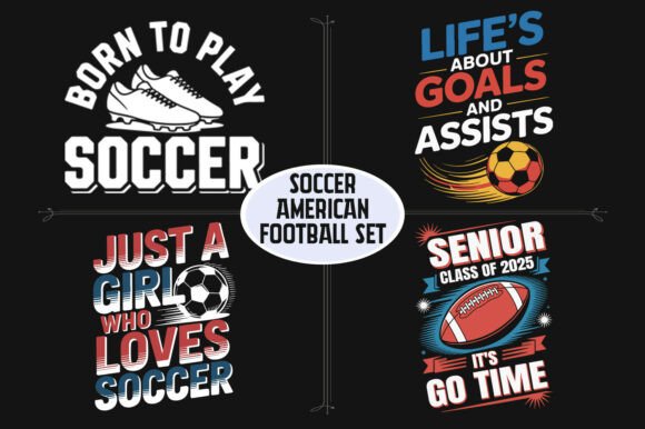 Soccer American Football SVG Design Set: A Brand Designer's Review