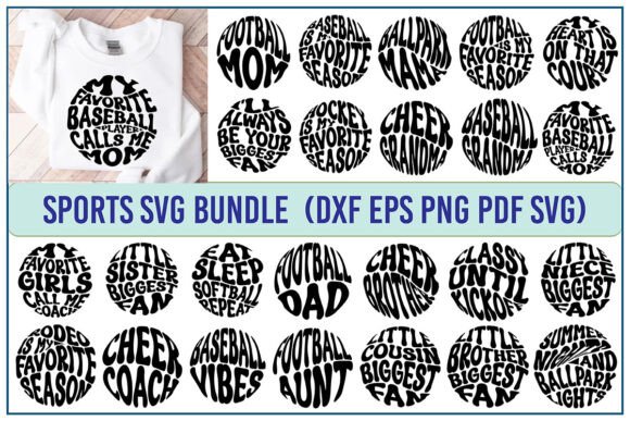 Sports SVG Bundle: Football Designs for Embroidery